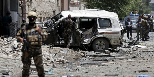 Attentat  a kaboul contre un convoi de troupes etrangeres[reuters.com]
