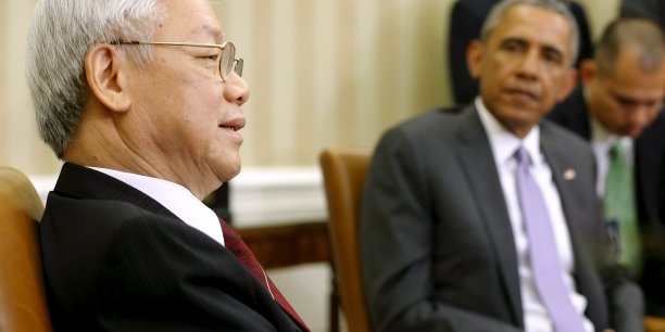 Le chef du pc vietnamien recu par obama[reuters.com]
