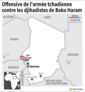 Offensive de l'armee tchadienne contre les djihadistes de boko haram[reuters.com]