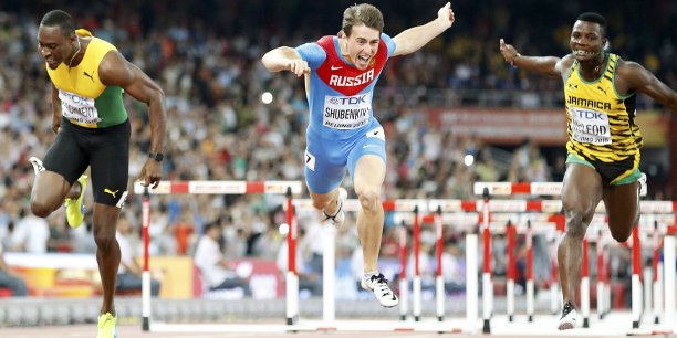 Shubenkov survole le 110m haies a pekin[reuters.com]