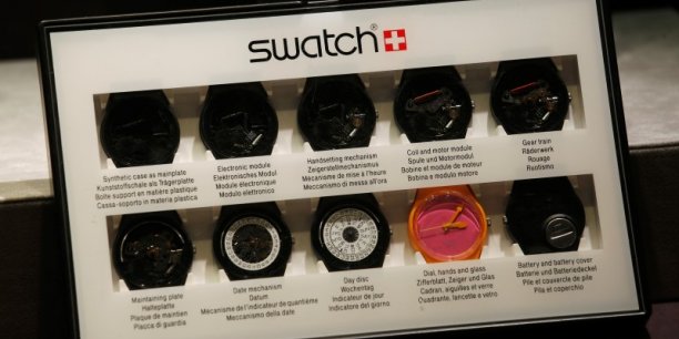 Association swatch/visa pour une montre avec paiement sans contact[reuters.com]