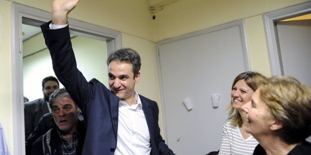 Kyriakos Mitsotakis (51 ans), futur Premier ministre grec