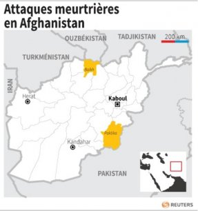 Attaques meurtrieres en afghanistan[reuters.com]
