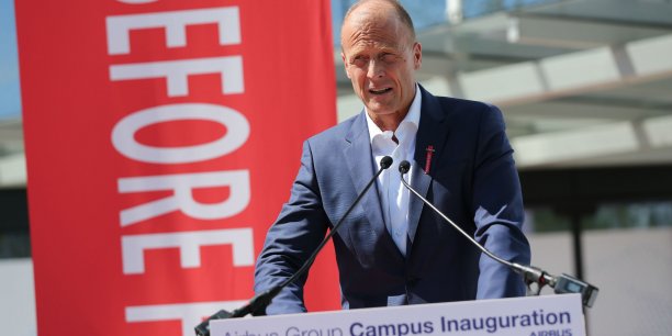 Tom Enders, président exécutif d'Airbus Group ce lundi 28 juin à Blagnac