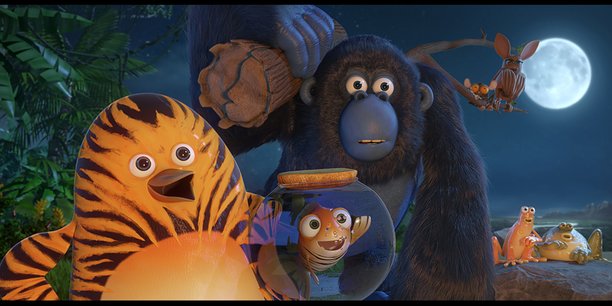La fin de production du film d'animation Les As de la Jungle a été annoncée pour avril 2017.