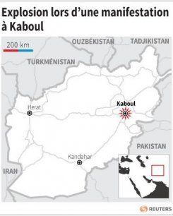 Explosion lors d’une manifestation a kaboul[reuters.com]