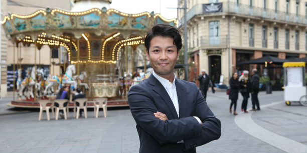 Hidenori Nishino, directeur général d'Uniqlo France.