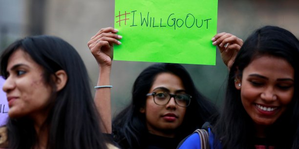 Les femmes se sont rassemblees en inde pour exiger la securite de l'espace public[reuters.com]