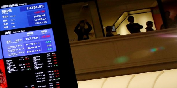 La bourse de tokyo finit en baisse de 0,45%[reuters.com]