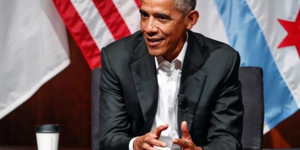 Obama ne mentionne pas trump pendant sa premiere apparition depuis le 20 janvier[reuters.com]