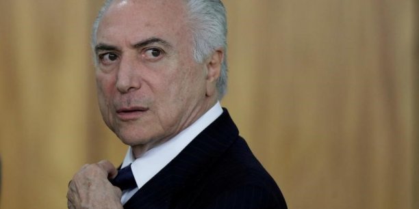 Le president bresilien michel temer mis en examen pour corruption[reuters.com]