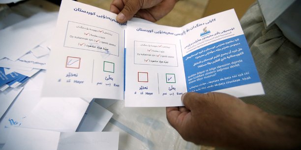 Forte participation au referendum du kurdistan irakien[reuters.com]