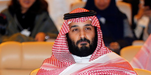 Le prince héritier saoudien Mohammed bin Salman bin Abdul Aziz a dîné en tête à tête avec Emmanuel Macron au Louvre