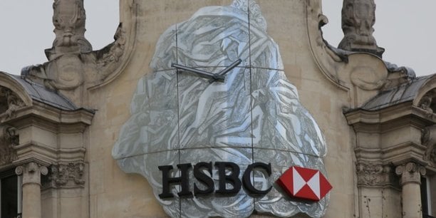 Le siège de HSBC à Paris.