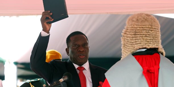 Emmerson mnangagwa devient le nouveau president du zimbabwe[reuters.com]