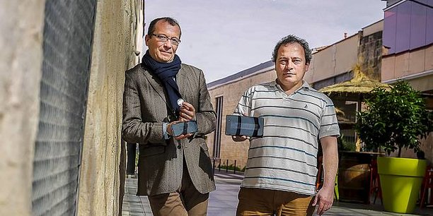 Nicolas Bournet et Serge Chaumette, cofondateurs de NFC-I