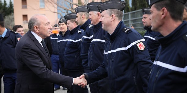 Le ministre de l'Intérieur Gérard Collomb a annoncé ce vendredi 9 mars des renforts de police et de gendarmerie.