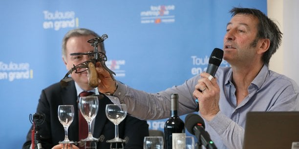 François Delarozière voit dans ses machines des ambassadrices de Toulouse à l'étranger.
