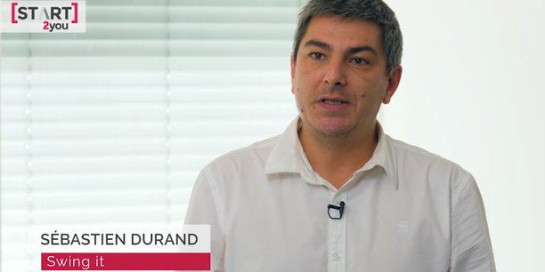 Sébastien Durand, cofondateur de la start-up Swing It