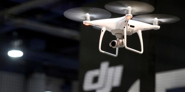 A dji phantom 4 pro+ drone is shown during the 2017 ces in las vegas[reuters.com]