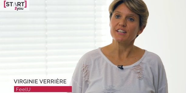 Virginie Verrière, l'une des cofondatrices de FeelU