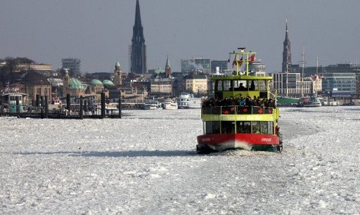Le port de Hambourg. Copyright AFP