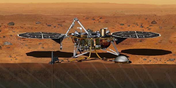 L'objectif scientifique de la mission InSight est de comprendre comment s'est formée Mars et comment elle a évolué
