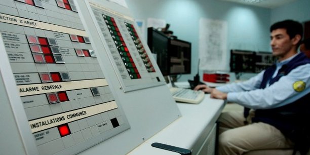 Salle de contrôle de la station de traitement de gaz de Krechba, à environ 1 200 km au sud d'Alger.