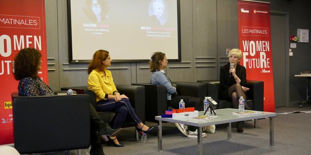 Première Matinale Women For Future le 25 avril à Orléans avec Nicole Etchegoïnberry, présidente du directoire Caisse d'Epargne Loire-Centre, Juliette Ponchon, cofondatrice de LoopMe et Géraldine Portal, fondatrice de Menuz.