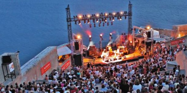 Le Théâtre de la Mer de Sète est l'un des hauts lieux festivaliers de la ville de Sète.