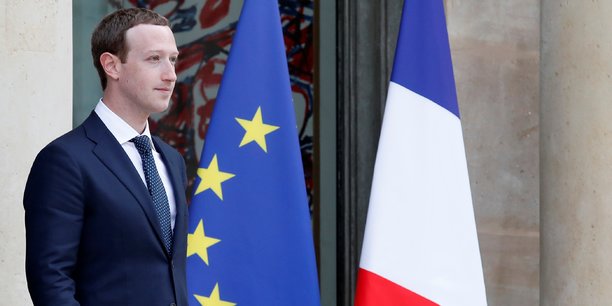 Mark Zuckerberg, Pdg et co-fondateur de Facebook, a rencontré Emmanuel Macron à l'Élysée le mercredi 23 mai, à l'occasion du sommet Tech for Good.
