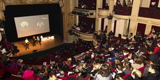 Le 17 décembre 2017, la première grande soirée W4F s'est déroulée au Théâtre de la Madeleine à Paris