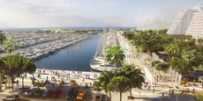 La nouvelle promenade de 1,5 km épousera les contours du port
