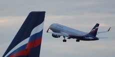 La flotte d'Aeroflot, principale compagnie russe, est composée quasiment exclusivement d'Airbus et de Boeing.
