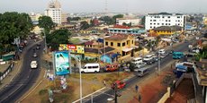 Une vue générale d'Adabraka à Accra, au Ghana, le 5 décembre 2016. Photo prise le 5 décembre 2016. REUTERS / Luc Gnago