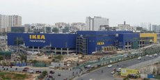 Ikea ouvre son premier magasin en Inde dans le quartier d'Hitec City, au sud de la ville d'Hyderabad dans le centre du pays.