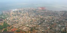 Vue sur Conakry.