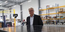 Pascal Janot, directeur de la stratégie et fondateur de Systovi, désormais détenue à 95 % par le CETIH et à 5 % par le logisticien IDEA group. Pour lui, fortement concurrencée par l’Asie, la France ne compterait plus aujourd’hui que 5 à 6 fabricants de panneaux solaires.