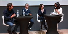 Nicolas Laisné, Thierry Aznar, Eva Jospin et Pascale Cayla, lors de la 1e table-ronde du MAO 2018