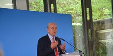 Alain Juppé, président de Bordeaux Métropole et maire de Bordeaux
