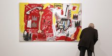 Une toile du peintre américain Jean-Michel Basquiat (1960-1988), dont les oeuvres ont été les plus achetées  (256 millions de dollars) au cours des 12 derniers mois, devant celles de l'Ecossais Peter Doig (101 millions) et de l'Italien Rudolf Stingel (52 millions).