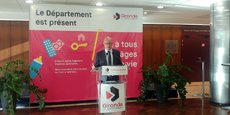 Jean-Luc Gleyze souhaite un grand rassemblement le samedi 13 octobre 2018 à l'Hôtel du Département pour s'opposer au projet de fusion du Département de la Gironde avec Bordeaux Métropole.