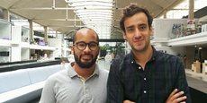 Fabien Akunda et Benoît Raulin, co-fondateurs de la startup Wehome.fr incubée à Station F