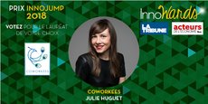 Coworkees, Julie Huguet, candidat au Prix InnoJump