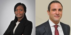 Adja Samb, nouveau CEO d'Allianz Sénégal et Xavier Laurent, nommé responsable régional de la gestion des marchés.