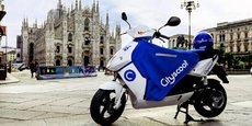 Cityscoot maintient ses opérations à Milan, un marché lucratif, après le retrait de Barcelone.