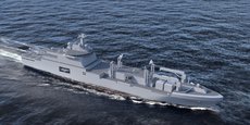 La France a sélectionné le design italien de Fincantieri pour équiper en pétroliers ravitailleurs la marine nationale