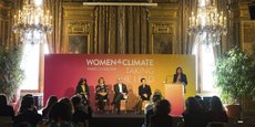 La conférence Women4Climate réunit les femmes du monde entier,leader et actrices dans le combat contre le dérèglement climatique.