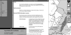 Capture d'écran du navigateur web NeXt crée par Tim Berners-Lee