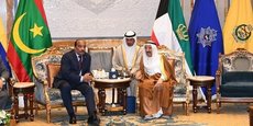 Le président mauritanien Mohamed Ould Abdel Aziz était en visite officielle à Koweït-city ce mardi 23 avril.